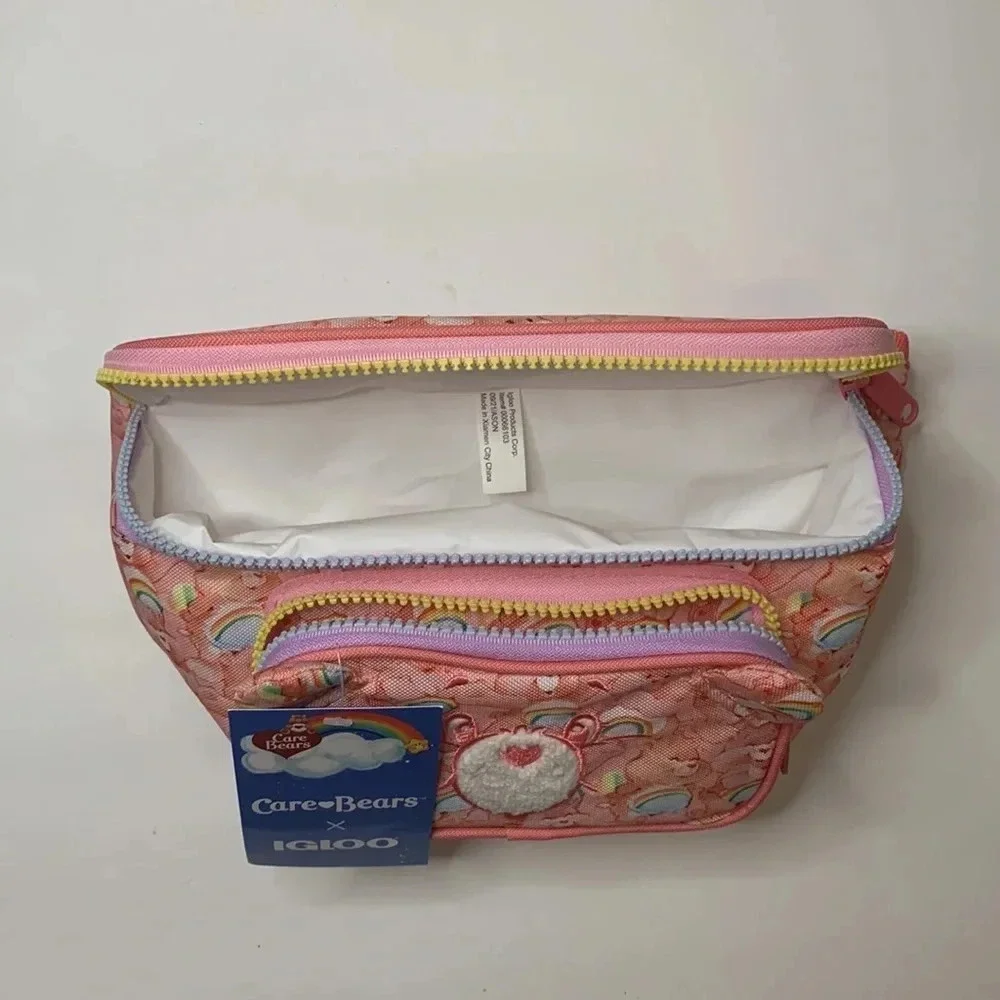 The Care Bears 3 Can Fanny Pack Ihloo Cooler Bag New